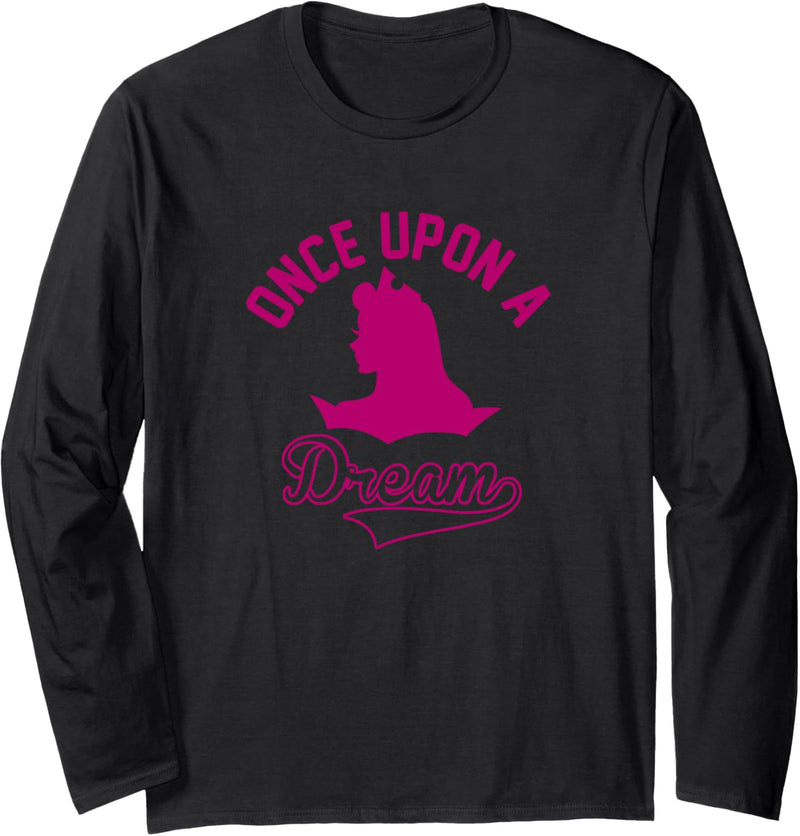 Disney Sleeping Beauty Aurora Once Upon A Dream Silhouette Langarmshirt