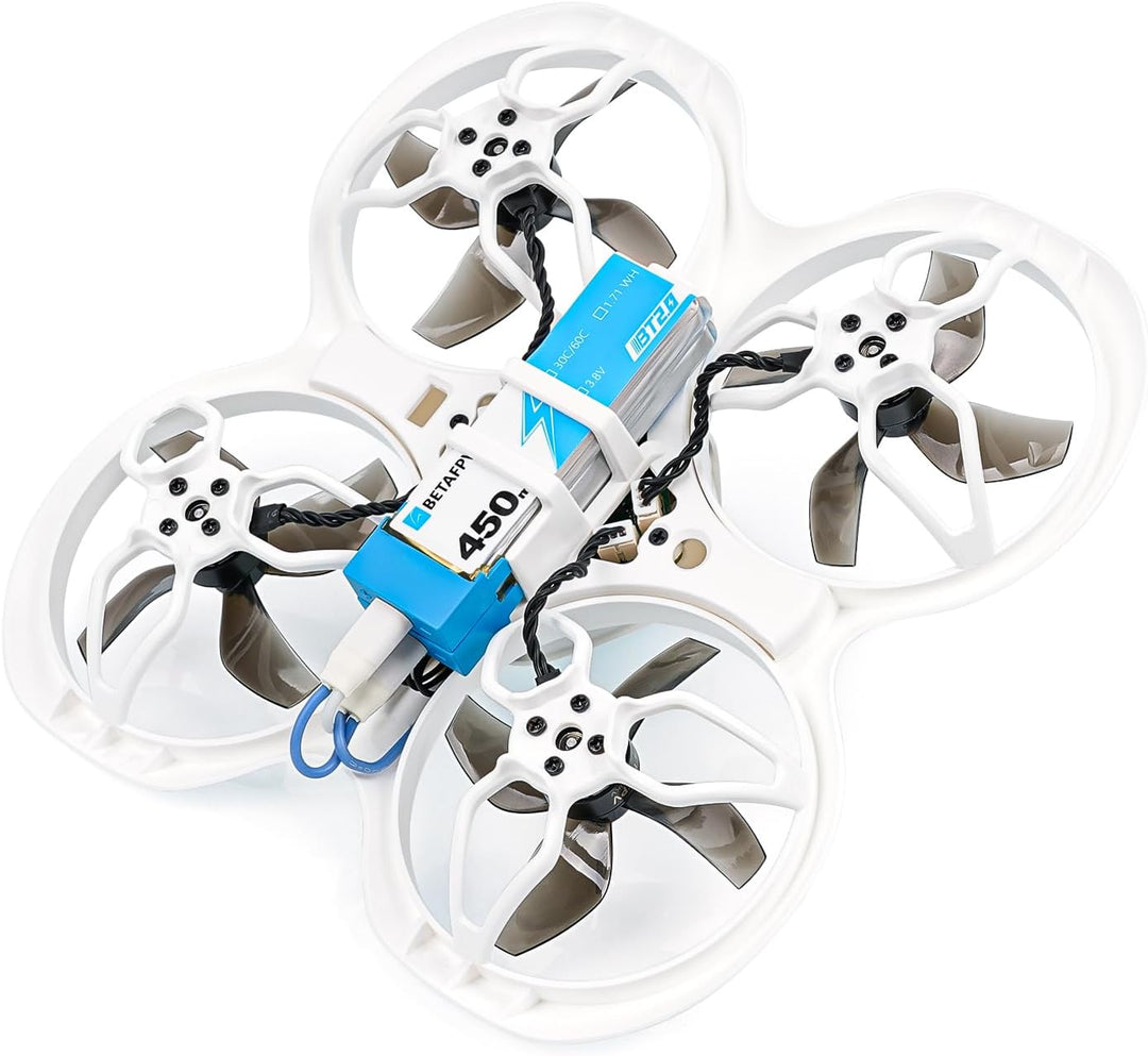 BETAFPV 4pcs BT2.0 450mAh 1S Lipo Akku 3.8V 30C/60C 1.71WH 1S Akku mit BT2.0 Anschluss Kompatibel fü