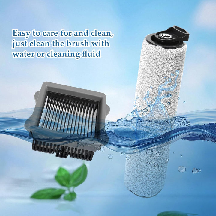 Bürstenrolle Zubehör für Tineco iFloor 3 / Floor ONE S3 Nass- und Trockensauger Ersatzteile, 2 Walze