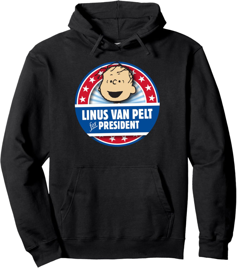 Peanuts Linus Van Pelt als Präsident Pullover Hoodie