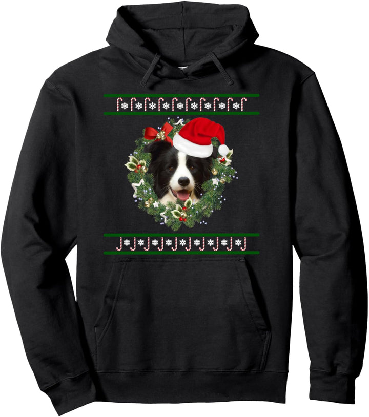 Border Collie Weihnachten - Border Collie Hund - Border Collie Pullover Hoodie
