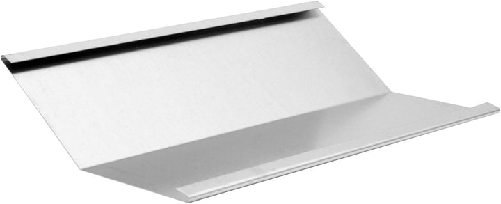 Kehlblech mit Wasserfalz aus Aluminium 200cm, 1 Stück Silber Alublech für optimale Dachentwässerung,