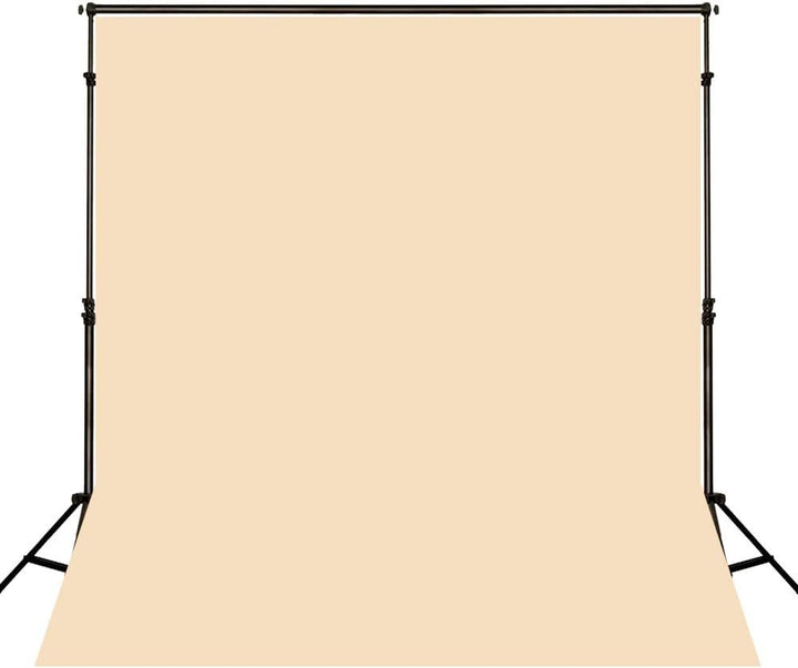 Kate Photography Studio Hintergrund Cremefarbe 2.4x3m/8x10ft Beige Hintergrundfotografie Einfarbig B
