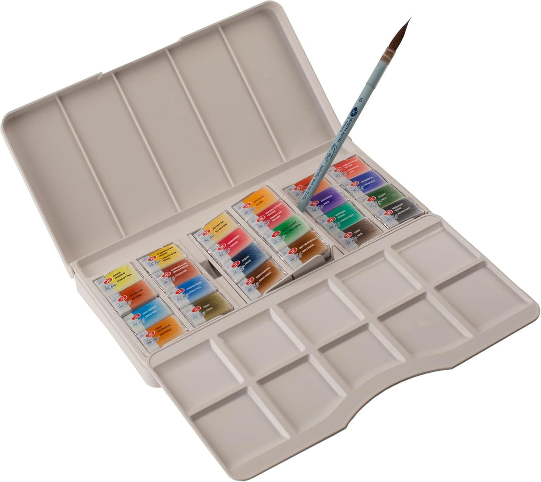 White Nights 1942090 - Aquarellfarbe, 24er Kunststoffkasten