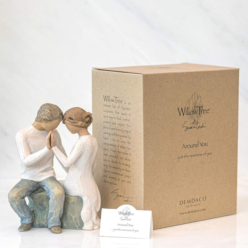 Enesco Willow Tree 27182 Figur In Deiner Nähe, Polyresin, Natur, 9,5 x 11,4 x 16,5 cm, 6.5" Height T