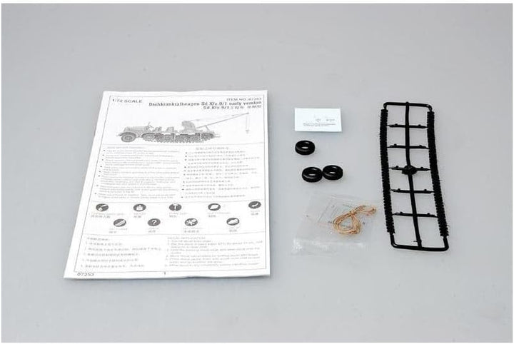Trumpeter 07253 Modellbausatz Drehkran SDKFZ 9/1