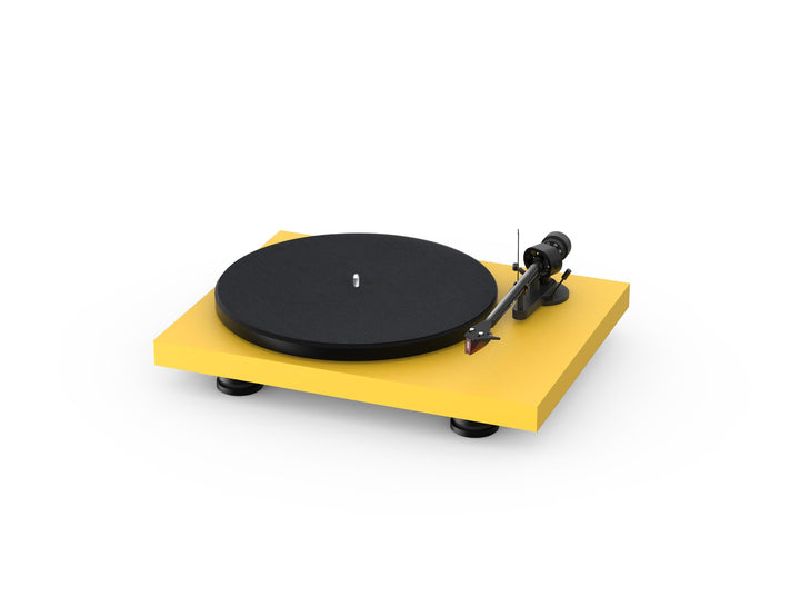 Pro-Ject Debut Carbon EVO, Audiophiler Plattenspieler mit Carbon Tonarm, elektronischer Geschwindigk