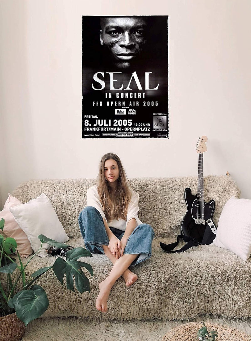 Seal - at The Point, Frankfurt 2005 » Konzertplakat/Premium Poster | Live Konzert Veranstaltung | DI