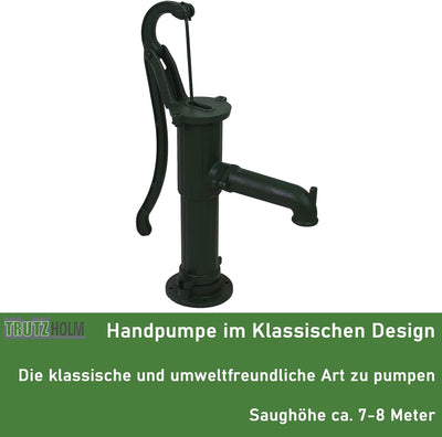 Schwengelpumpe Gartenpumpe Handschwengelpumpe Wasserpumpe Brunnenpumpe Handpumpe Nostalgie