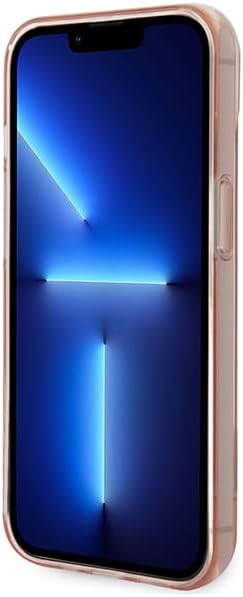 Guess GUHCP14SHGCOP hülle für iPhone 14 6,1" rosa/pink hardcase Translucent