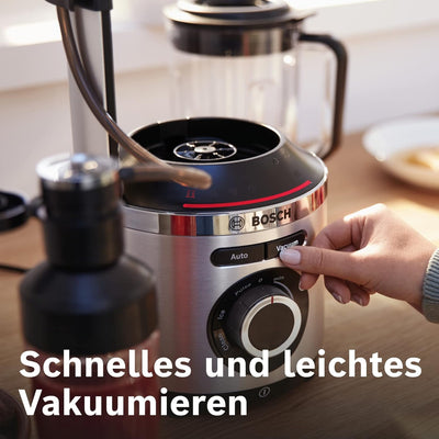 Bosch Vakuum-Standmixer VitaPower Serie 8 MMBV621M, starke Mixleistung, vitaminschonende Zubereitung