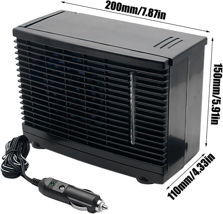 Tragbarer Auto Klima Ventilator | Fahrzeug Klima Ventilator,12V Gebläse Klebehalterung Für Auto Camp