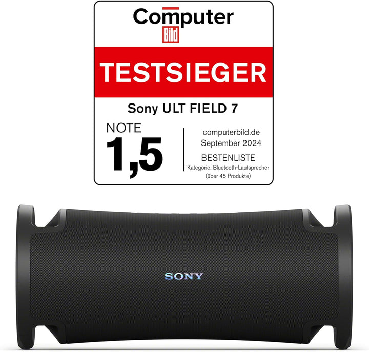 Sony ULT Field 7 - Kabelloser tragbarer Bluetooth-Lautsprecher mit ULT Power Sound, ultimativem Deep