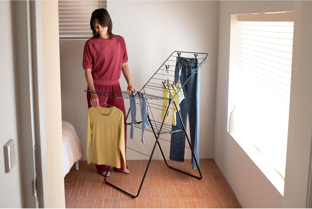 Brabantia Hang-On 20m Trockengestell, Matt Black 20m Matt Black, 20m Matt Black