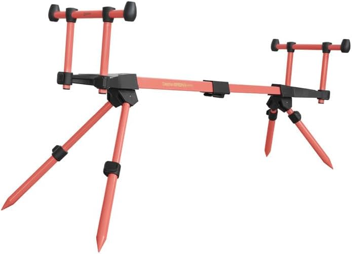 Delphin Bronx Stalx Queen, Rodpod, Rutenauflage, Rutenhalter, 85x25x48 cm, rosa