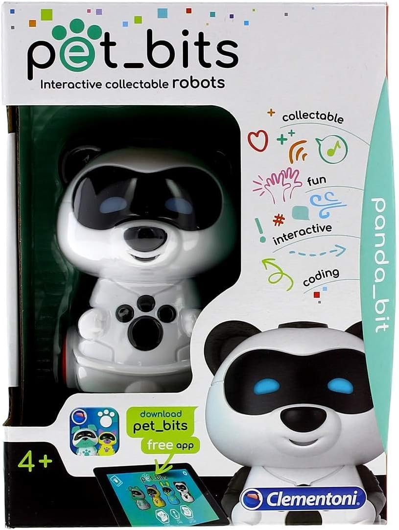 Clementoni 12098 Coding Lab Panda Bit, Mehrfarbig Modern, Modern