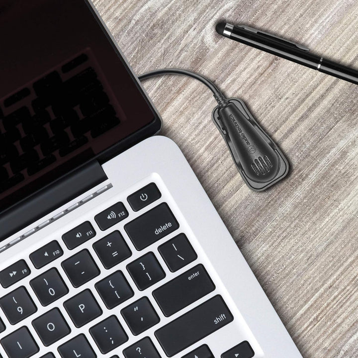 Audio-Technica ATR4650-USB Digitales Mikrofon Für Oberflächenmontage/zum Anstecken Schwarz