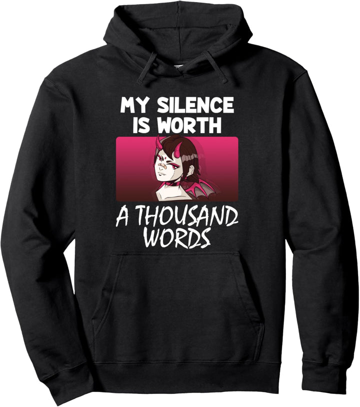 Anime Girl Ästhetisch Japanisch Dämon Manga Girl Pullover Hoodie