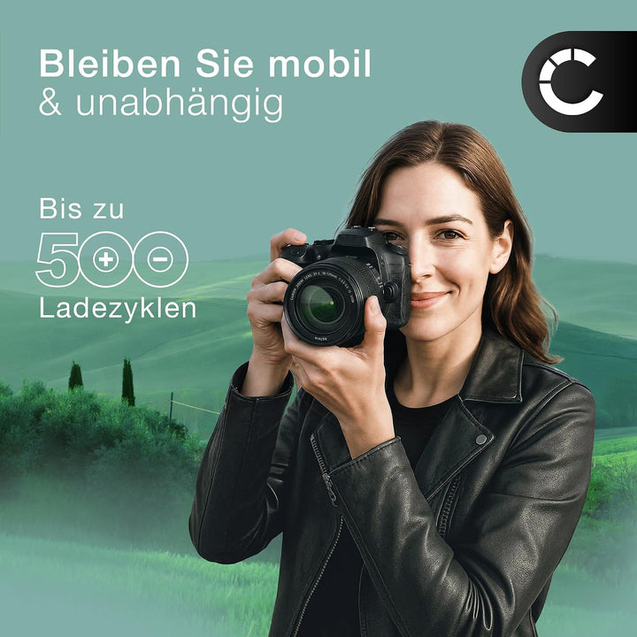 CELLONIC 1x Akku für Kamera Kompatibel mit Panasonic Lumix DMC-FZ1000, Lumix DMC-FZ300, Lumix DMC-FZ