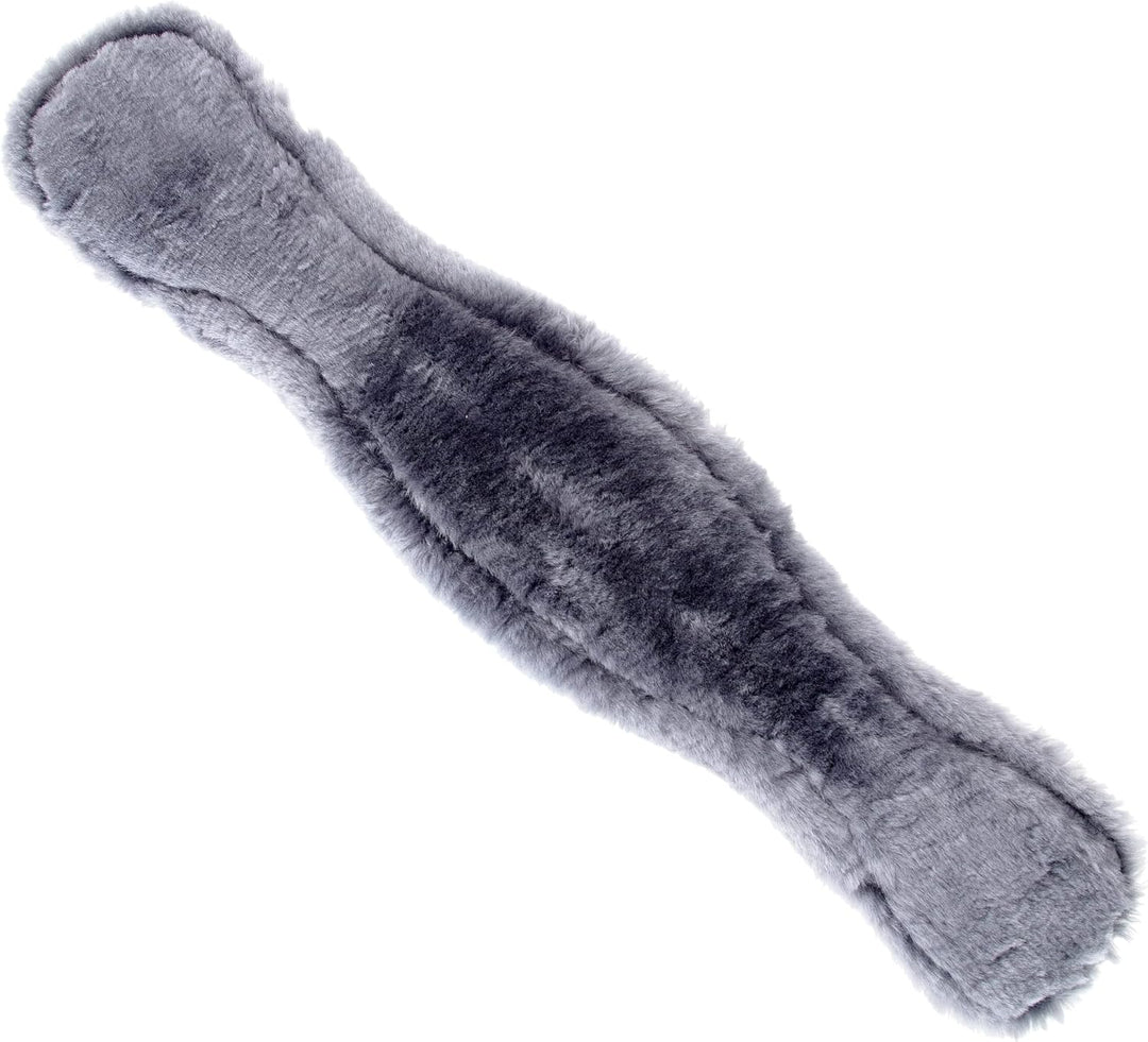 Merauno® Lammwolle Western Konturgurt Sattelgurt, aus Qualitäts Merino Lammwolle, Spezielle Anatomis