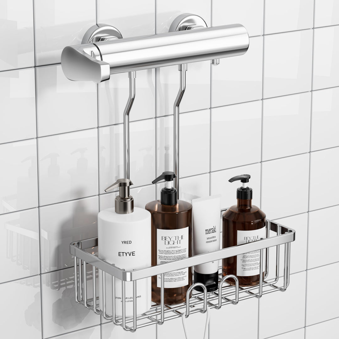 Duschablage Zum Hängen Duschkorb Ohne Bohren Dusche Halterung Bad Regal Shampoo Halterung Für Dusche