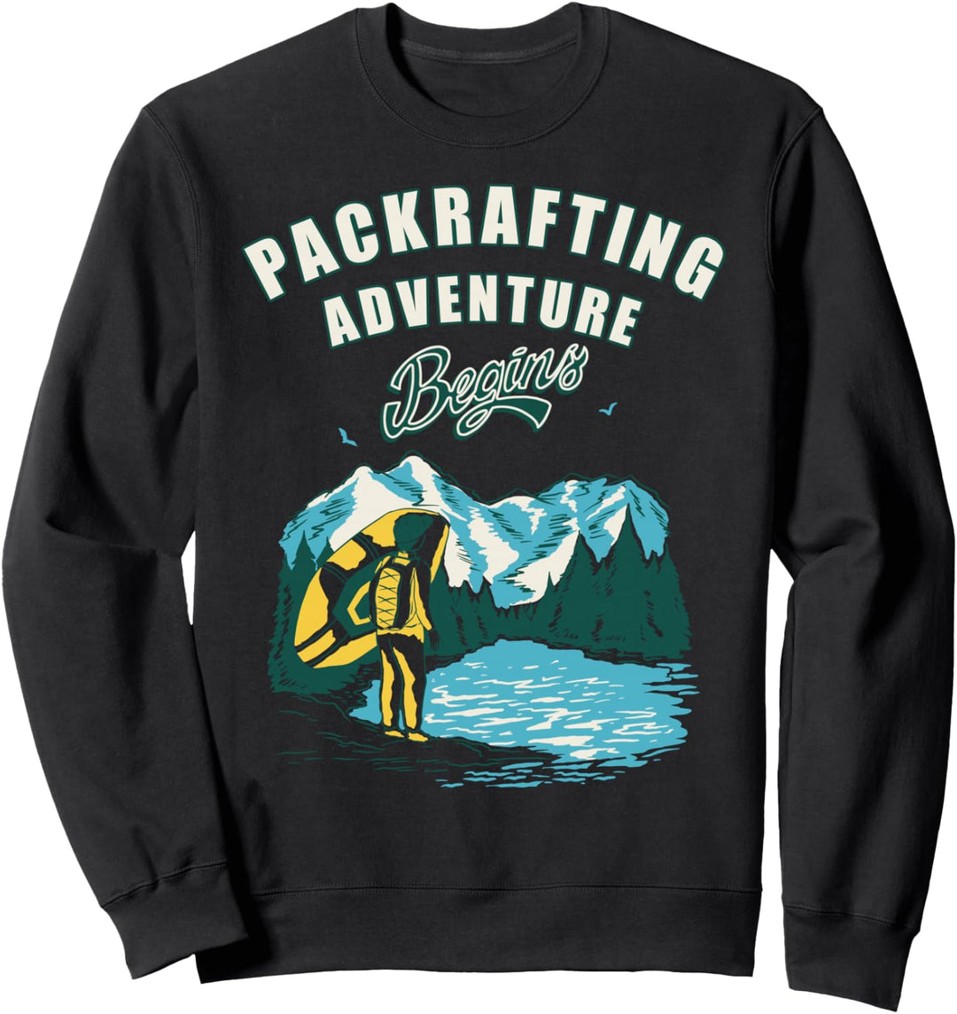 Packraft-Kajak Packraft-rafting Paddel-Rafting Packrafting Sweatshirt