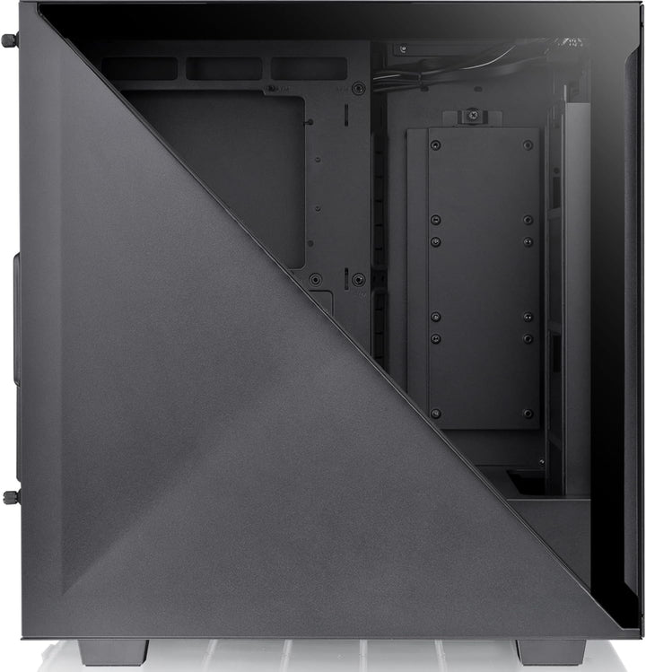 Thermaltake Divider 300 TG Air Black | Mid-Tower-ATX-PC-Gehäuse | gehärtetes Glasseitenteil | Mesh-P