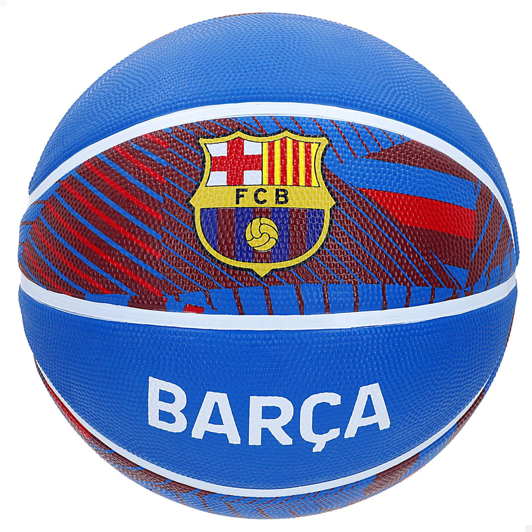 ColorBaby FC Barcelona Basketball T7, Durchmesser 24 cm, offizielles Design mit Wappen, rutschfestes