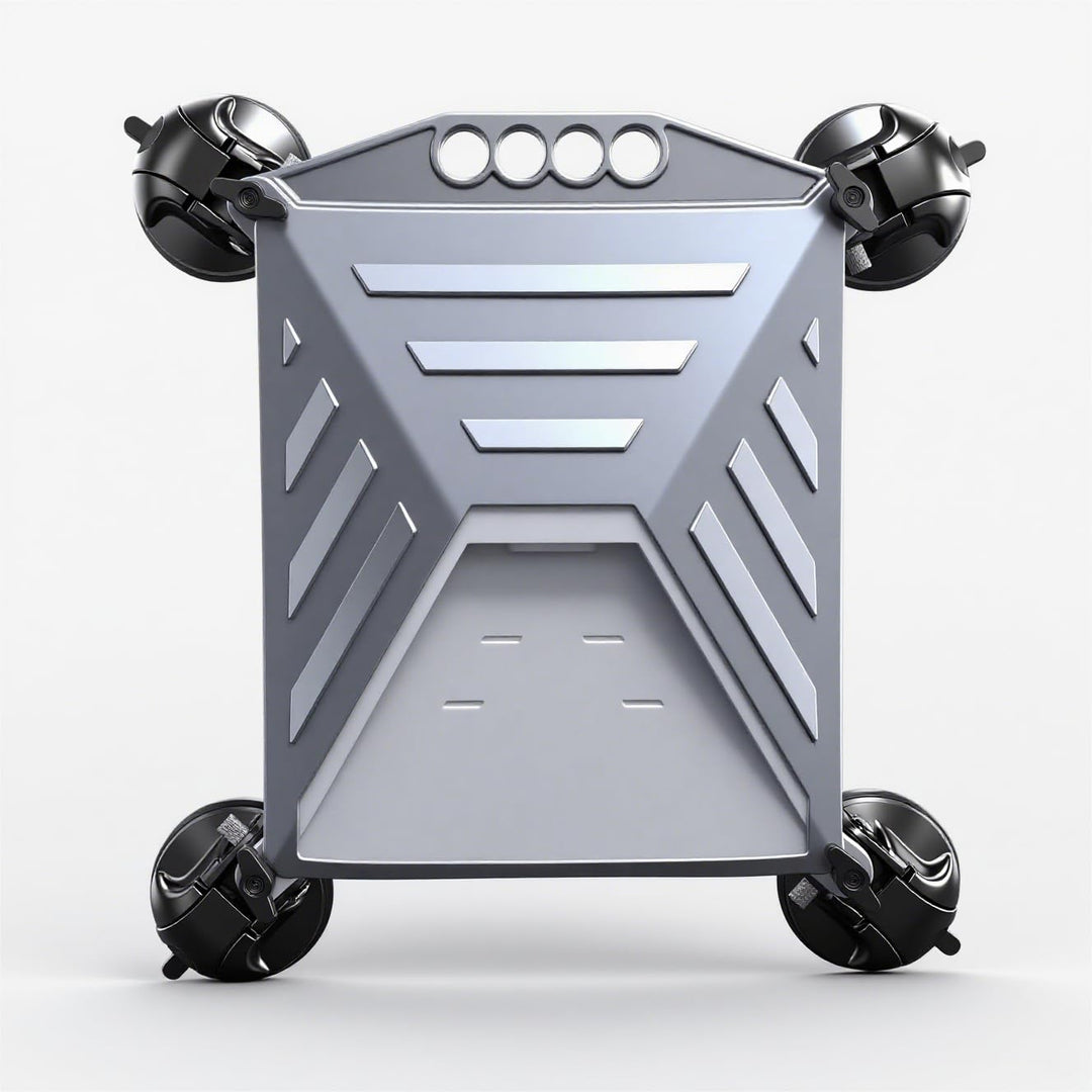 Magicbox Starlink Mini Autohalterung mit 4 Saugnäpfe Saugkraft 30kg, für Auto, Wohnmobil, Boot und L