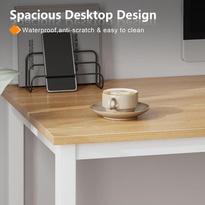 Need Computertisch Schreibtisch 100x60 cm PC Tisch Bürotisch Arbeitstisch Esstisch für Home Office,