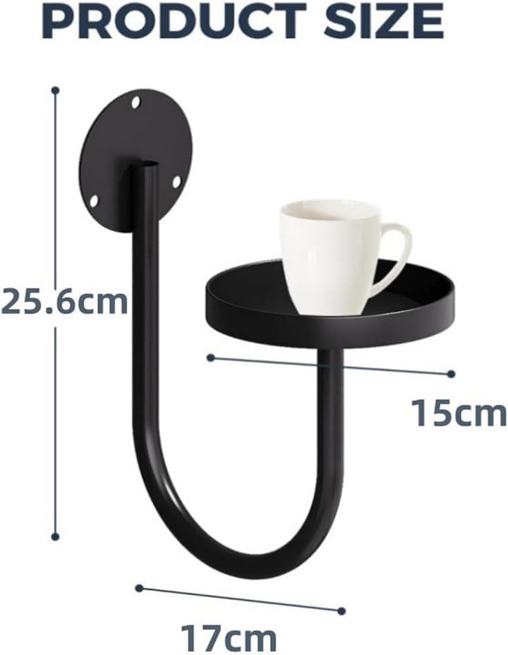 Wandpflanzgefässe für Zimmerpflanzen, 2er-Set Wand-Pflanzenständer, Metall-Pflanzenhalter, schwebend
