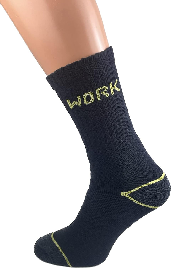 Dunkelstein 5 | 10 | 20 Paar Herren Arbeitssocken 43-46/39-42 Baumwolle Herren Arbeit Worksocken Soc