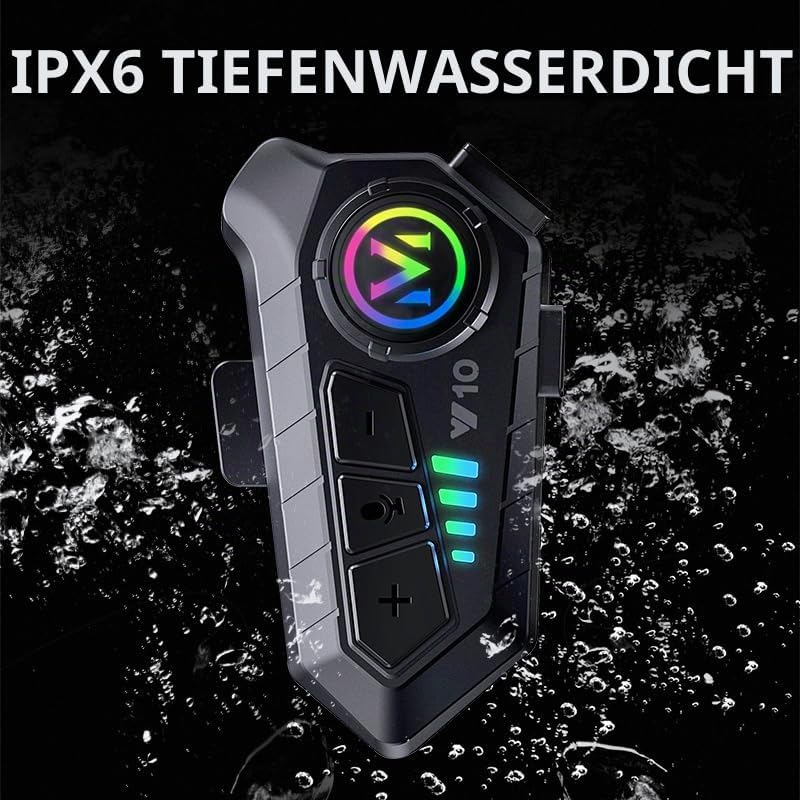 Motorradhelm Bluetooth Motorrad Helm Headset Motorcycle Helmet Bluetooth Headset Wireless DSP&amp;CVC Ge