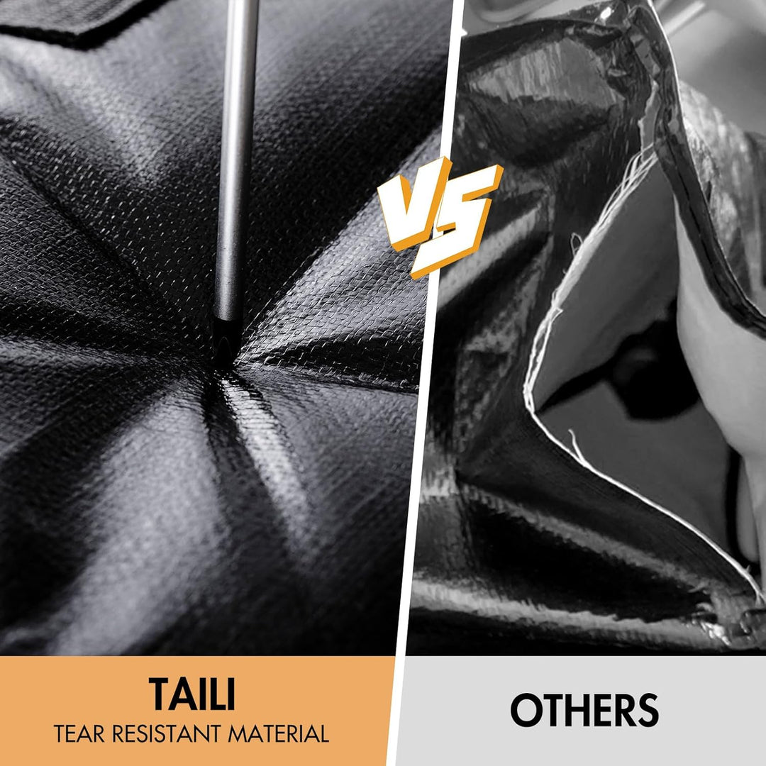 TAILI Heavy Duty Umzugstaschen, Kleideraufbewahrungstaschen mit stabilem Reissverschluss und starken