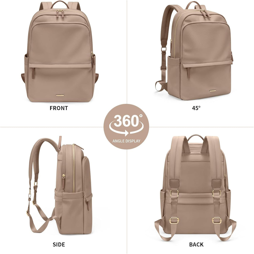 GOLF SUPAGS Laptop Rucksack für Damen Casual Daypack für Arbeit Reisen College Schulrucksack Handtas