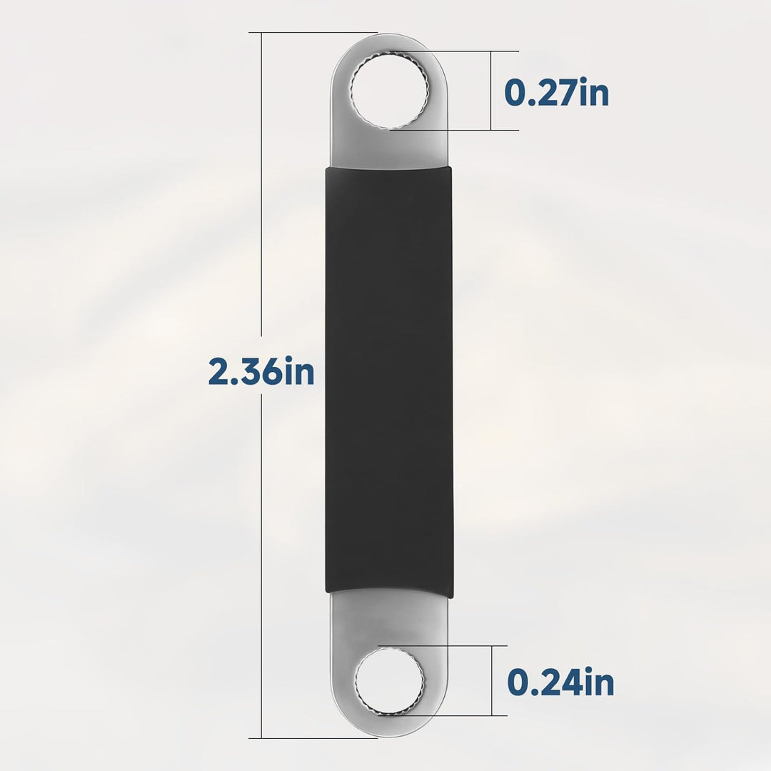 2er-Pack Rändelmutter-Entfernungsschlüssel-Set für Multi-Tool-Demontage, mittleres & grosses Edelsta