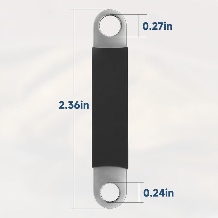 2er-Pack Rändelmutter-Entfernungsschlüssel-Set für Multi-Tool-Demontage, mittleres & grosses Edelsta