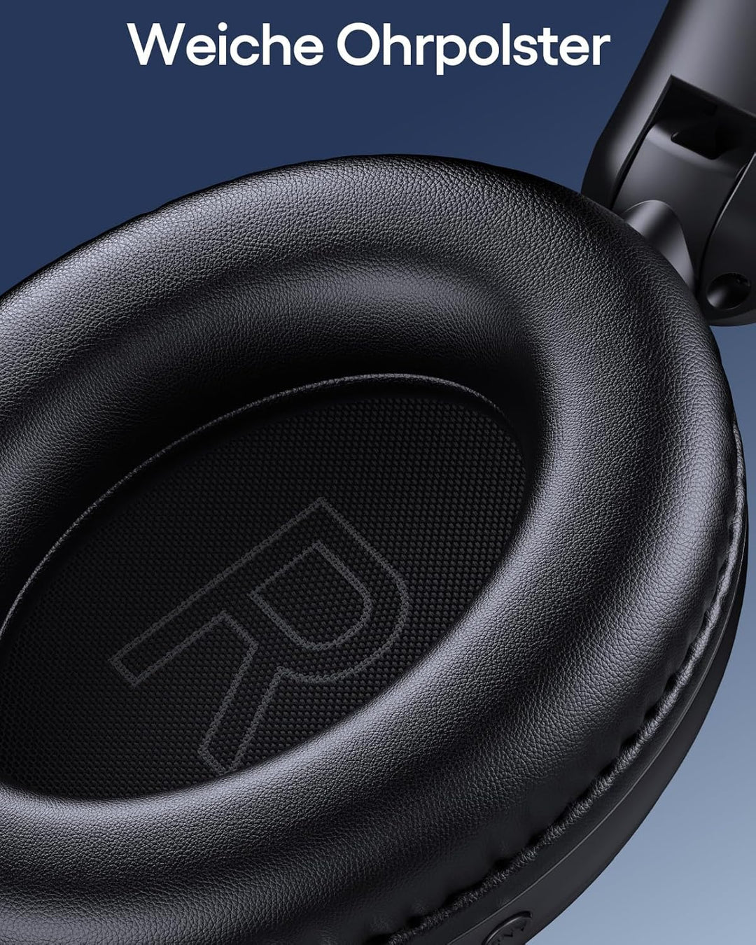 CAPOXO Over Ear Kopfhörer Bluetooth mit ANC -35dB, 100H Akku, 5 Min Schnellladung für 10H, Hi-Res Au