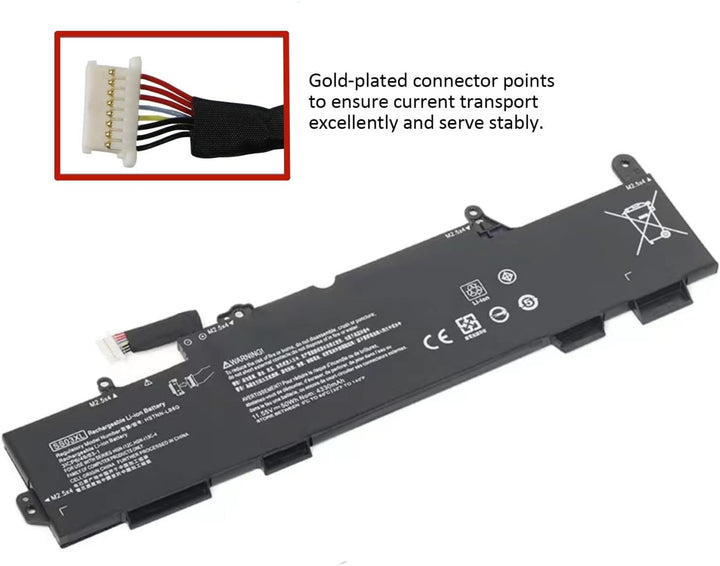 PUGASR SS03XL Laptop Akku Kompatibel mit HP EliteBook 730 735 740 745 830 836 840 846 G5 EliteBook 7