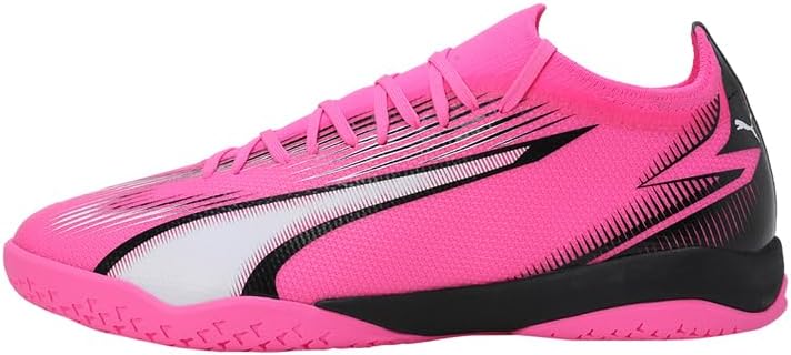Puma Herren Ultra Match ItFussballschuh 42.5 EU Poison Pink Puma White Puma Black, 42.5 EU Poison Pi