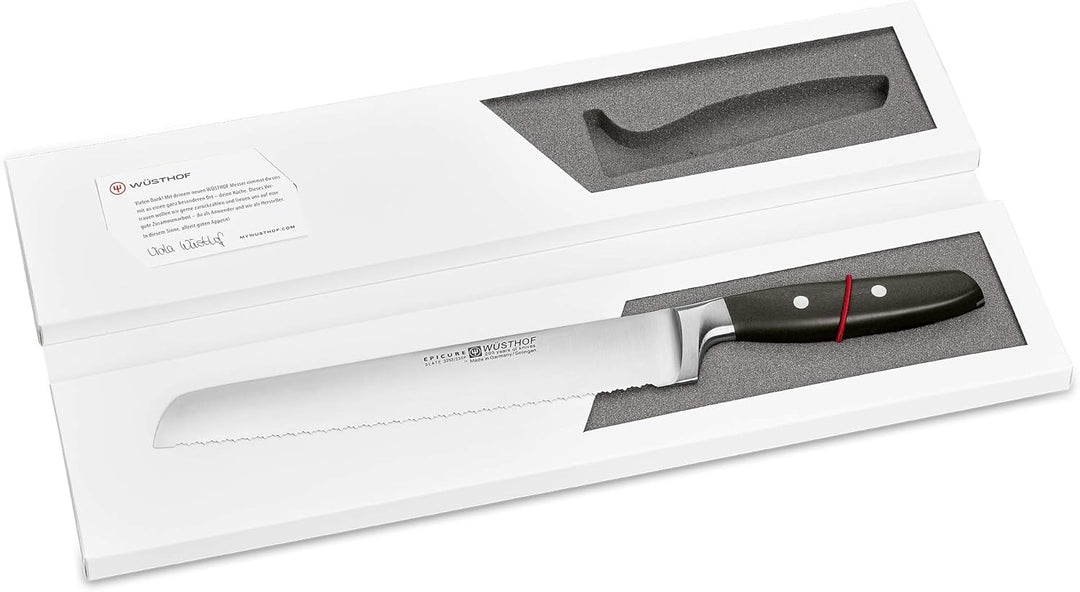 WÜSTHOF Epicure Slate Brotmesser 23 cm Brotmesser 23 cm Klinge, Brotmesser 23 cm Klinge