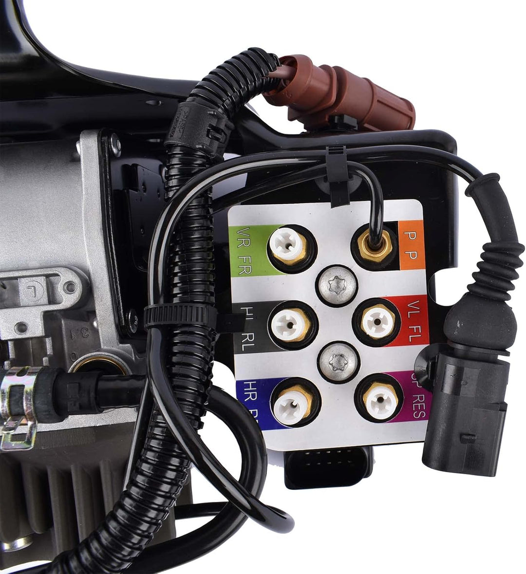 Kompressor Luftfederung Komplett mit Ventil Ersatz für A6 C6 4F2 4F5 4FH 4F0616005E 4F0616005F 4F061