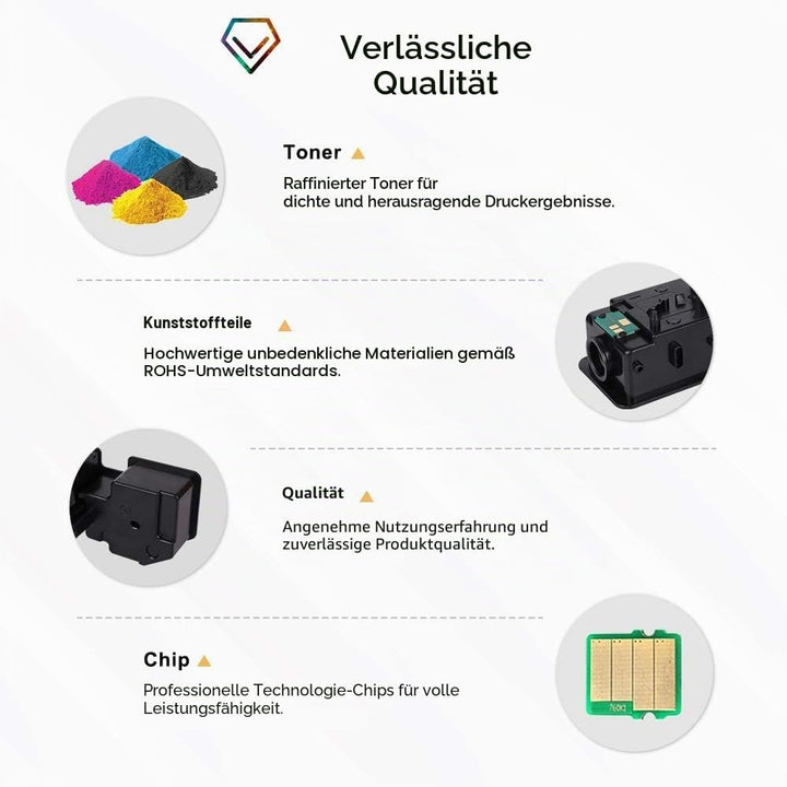 Cool Toner Kompatibel für Kyocera TK-5240K TK5240 TK5240K TK-5240 Ecosys M5526cdw M5526cdn P5026cdw