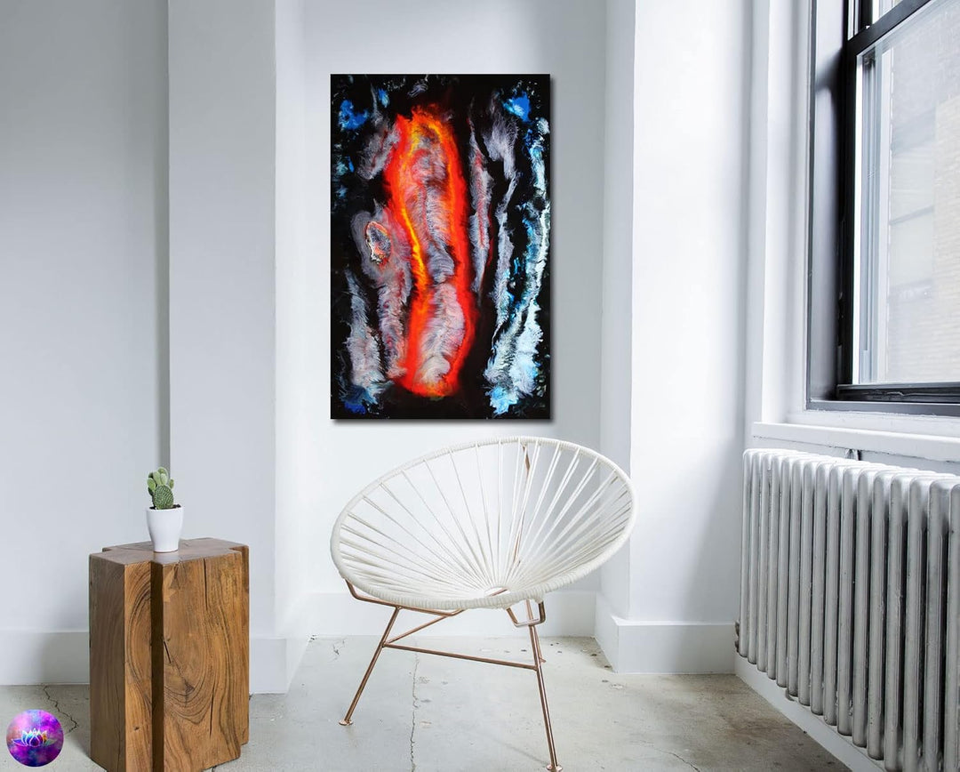 Gemälde Abstrakte Malerei Original - moderne hochglanz Wandbilder XXL - Resin Art Kunst Bild Harz Un