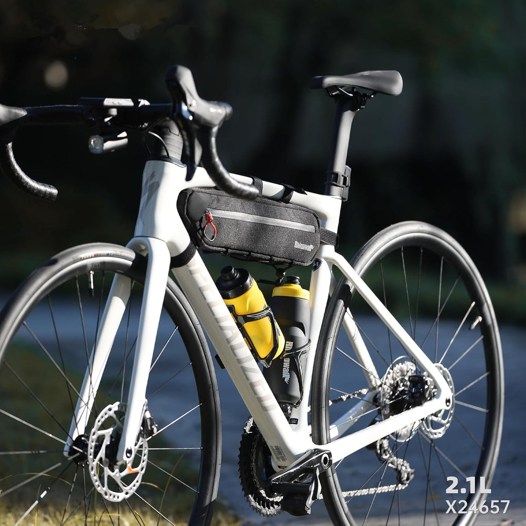 Rahmentasche Fahrrad Fahrradtasche Rahmen grosses Fassungsvermögen Dreiecktasche Rohrtasche Triangel