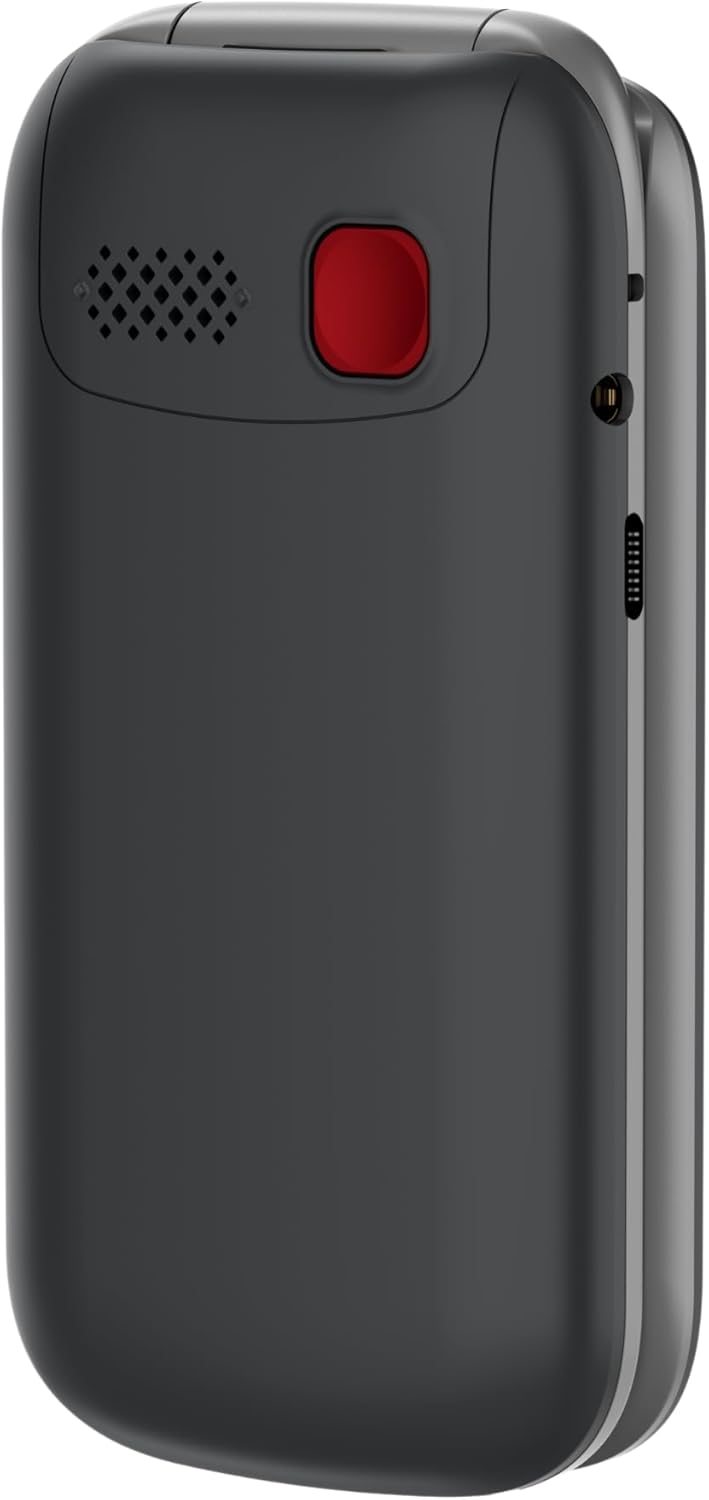 Funker E480 4G-Telefon für Senioren mit WhatsApp und Videoanrufen, SOS- und GPS-Taste, grosse Tasten