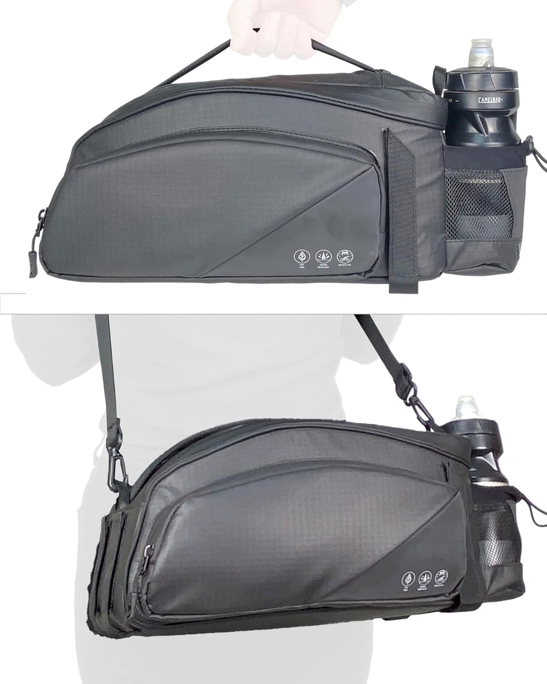 VERTAST Fahrrad Gepäckträger Tasche Wasserdicht Multifunktionale Packtasche für Fahrrad Sitz Outdoor