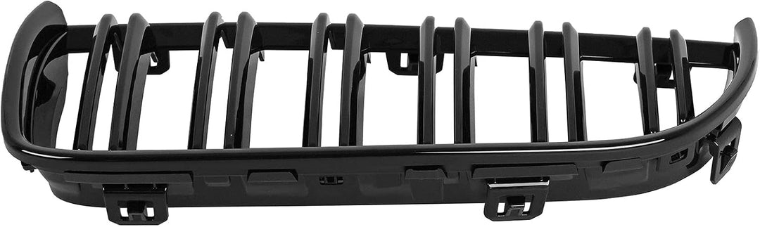 DOCAS Kühlergrill für 3er E90 2005-2008 Nieren Doppelsteg Sport Glanz Schwarz 3er E90 2005-2008 Glan