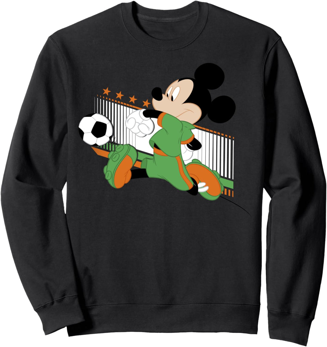 Disney Mickey Mouse Ireland Soccer Uniform Portrait Sweatshirt