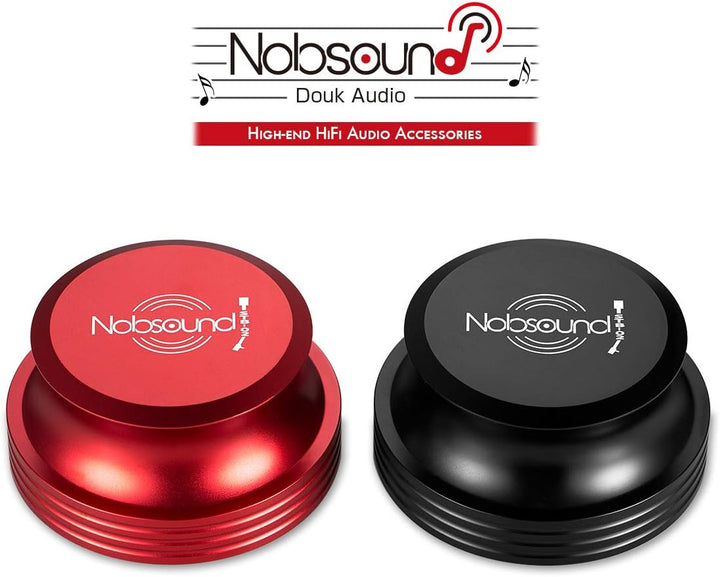Nobsound LP Vinyl Turntable Disc Stabilizer Record Weight Metal Matte Black SCHALLPLATTEN-AUFLAGEGEW
